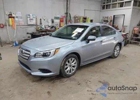 2016 Subaru Legacy 2.5I Premium z USA, uszkodzony, nr VIN 4S3BNAC62G3053419